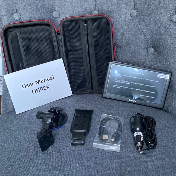 Ohrex GPS 7inch. Caring case was purchased separately. Selling set. Never used. - Picture 2 of 11